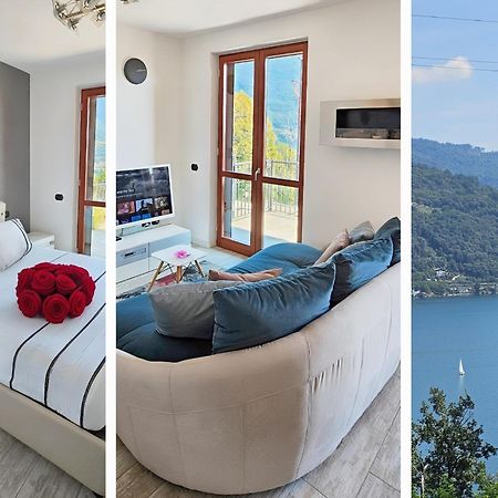 Casa A&E - Panoramic Lake Orta Views Oira المظهر الخارجي الصورة